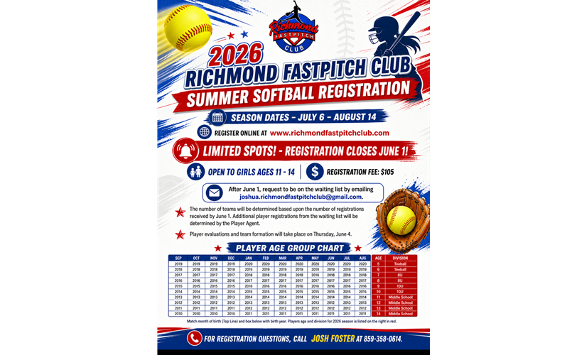2026 Summer League registration!